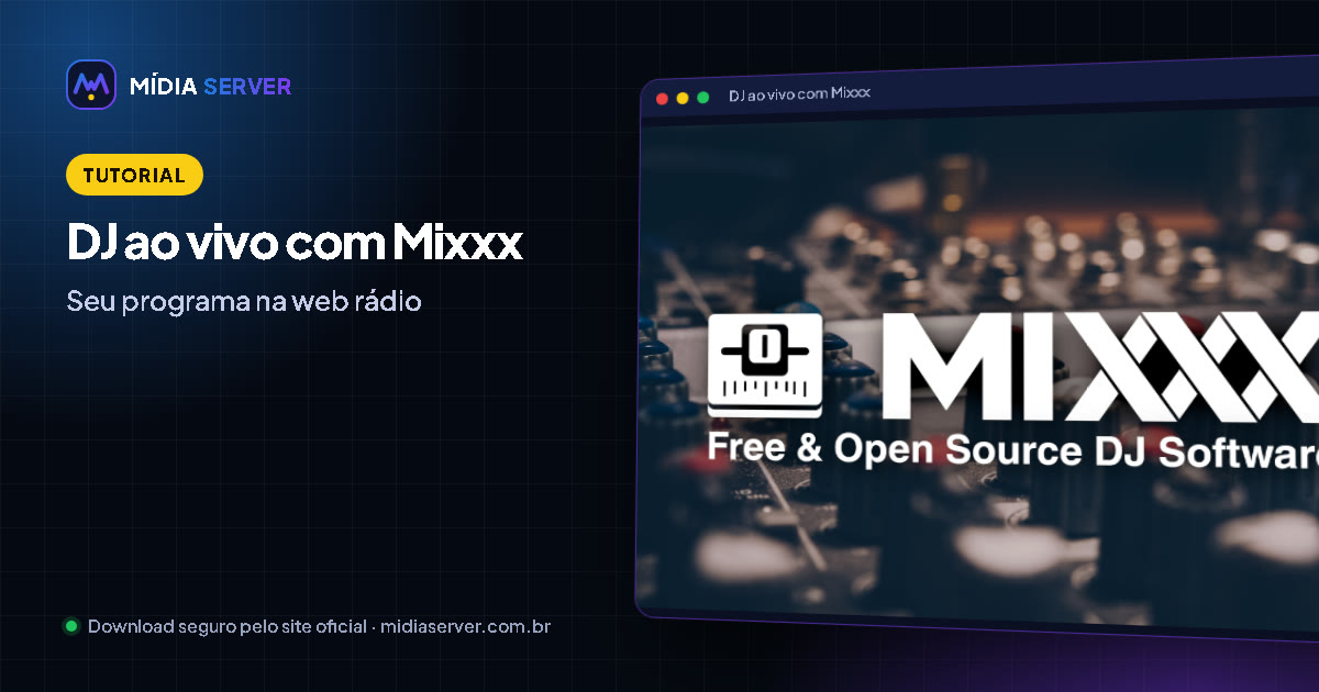 Como fazer programa de DJ ao vivo com o Mixxx